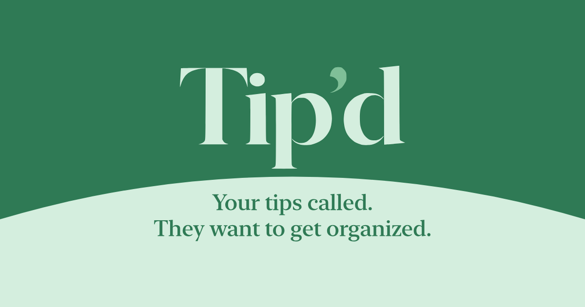 i built a tip tracking app for my wife